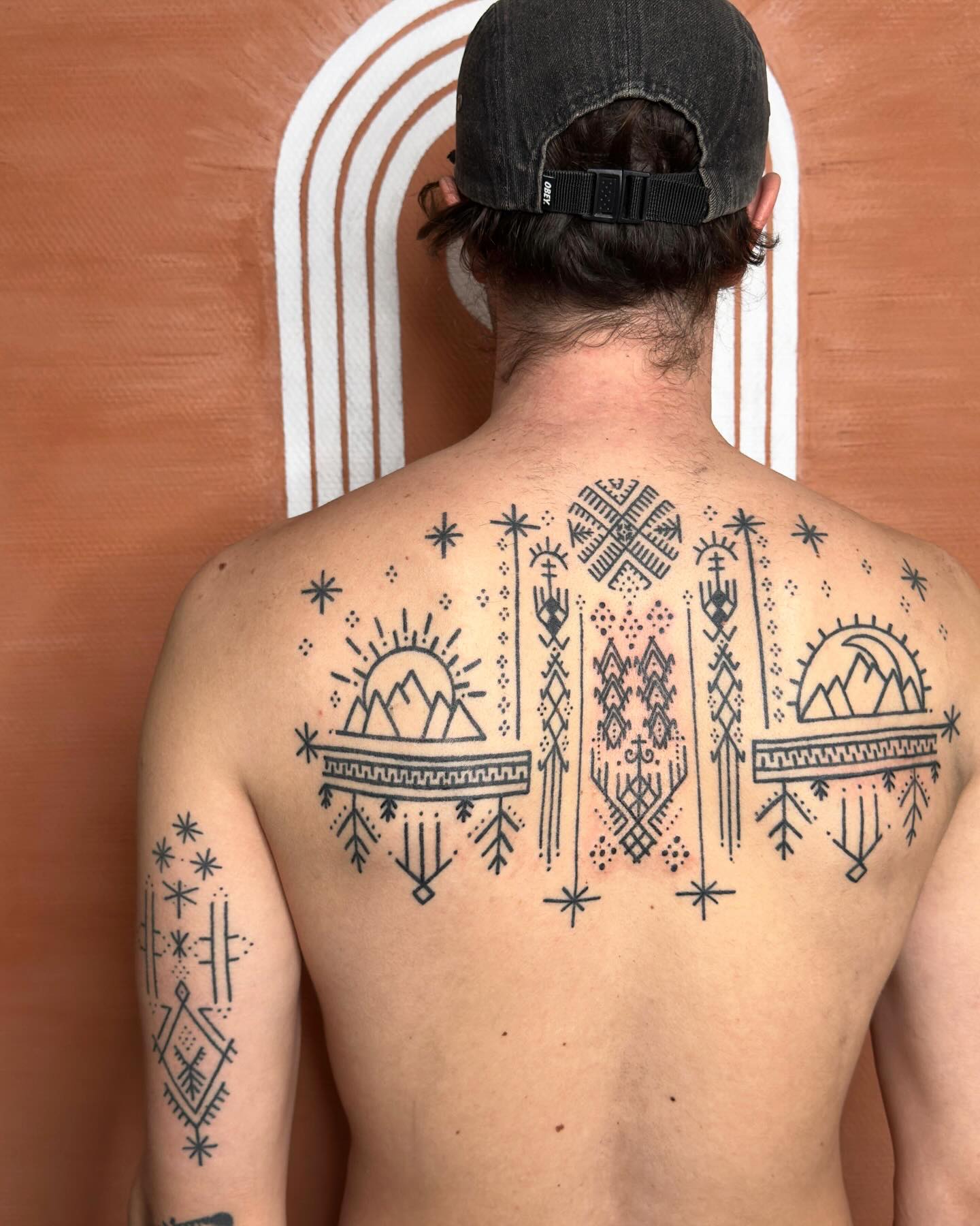Collier Triple Hamsa Ancien Bijou Amulette Berbere — portfolio Hamsa Tattoo Dijon handpoke