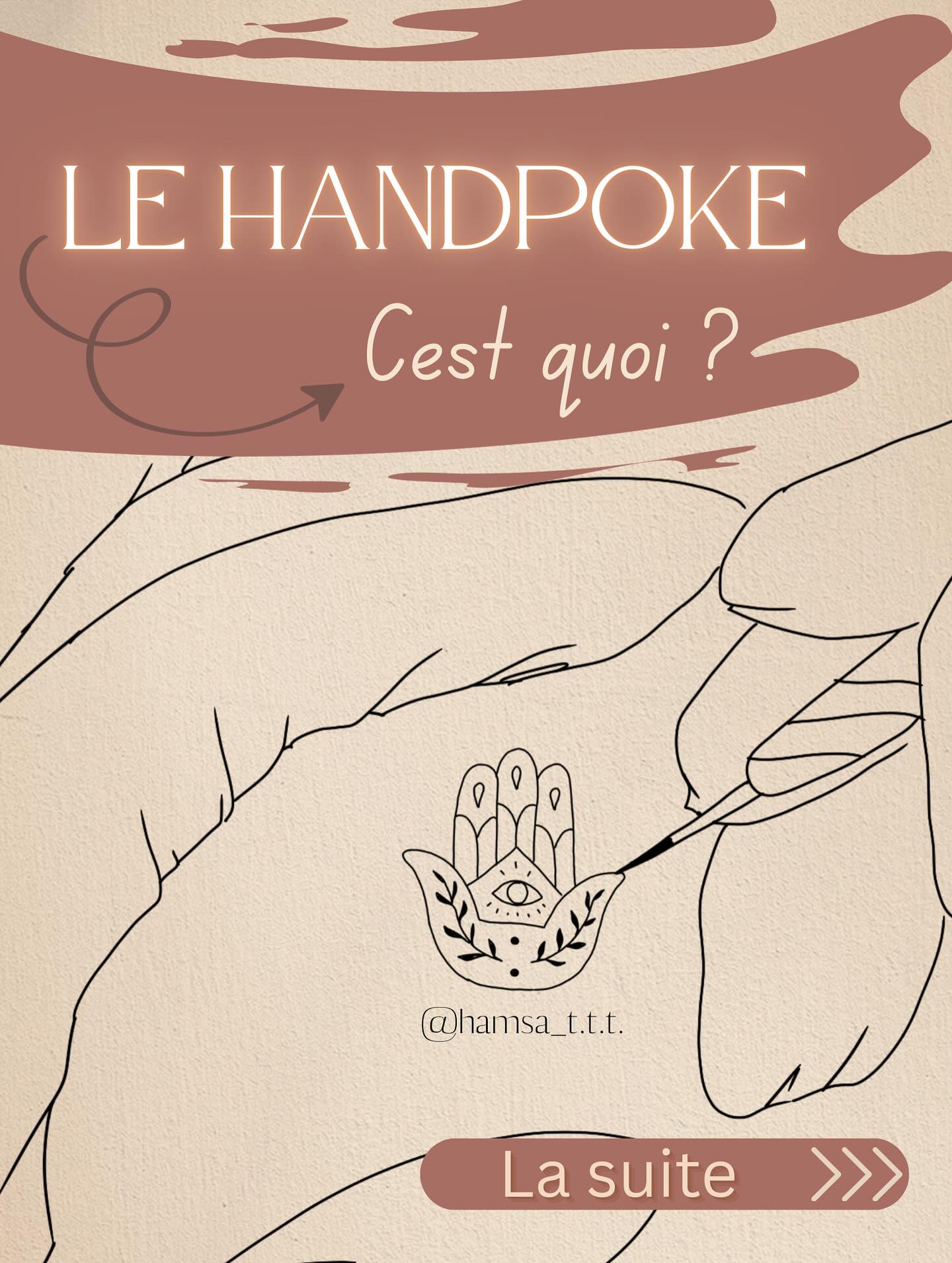 Le handpoke c'est quoi — technique tatouage artisanal point par point