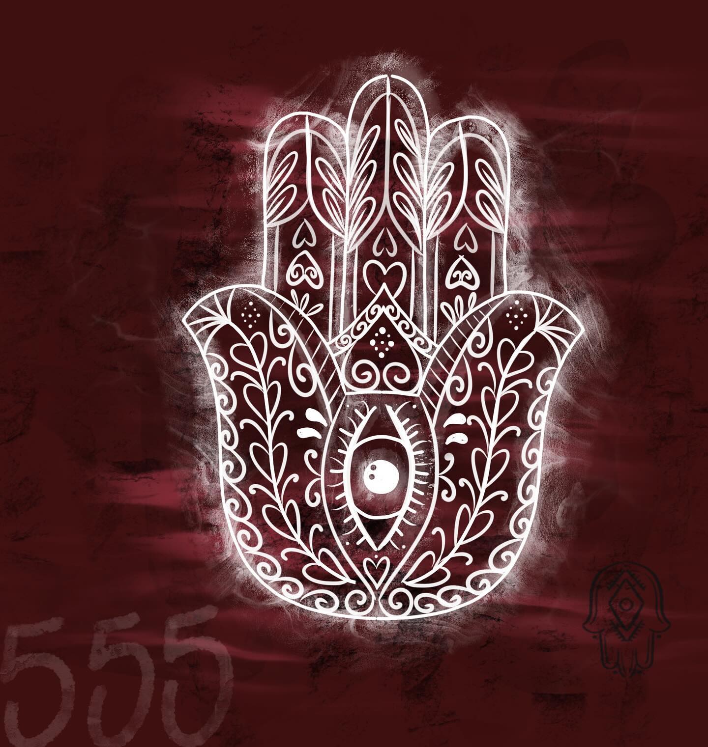 Tatouage Hamsa Sternum Femme Handpoke Vue Ensemble — portfolio Hamsa Tattoo Dijon handpoke